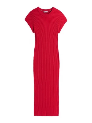 Foto van product Gebreide jurk Tommy Hilfiger rood
