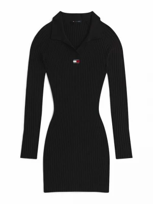 Foto van product Gebreide jurk Tommy Jeans zwart