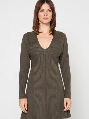 Foto van product Gebreide jurk TWINSET olijfgroen