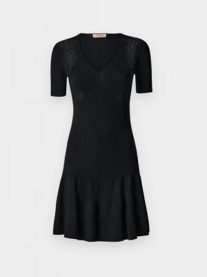Foto van product Gebreide jurk TWINSET zwart