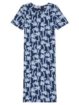 Foto van product Gebreide jurk WE Fashion donkerblauw