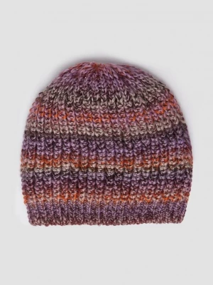 Foto van product Gebreide muts met fleece inzet en glittergaren s.Oliver