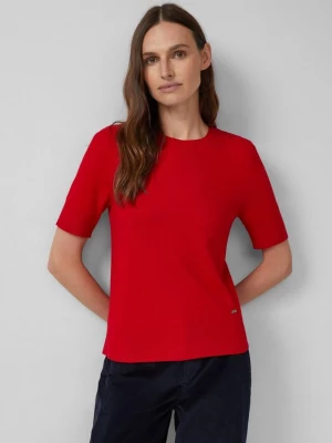 Foto van product Gebreide trui met korte mouwen van viscosemix s.Oliver rood
