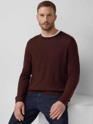 Foto van product Gebreide trui van zuivere merinoswol s.Oliver rood