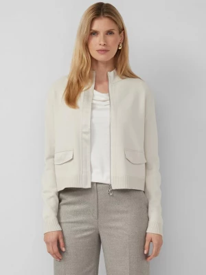 Foto van product Gebreide viscosemix blouson met opstaande kraag en decoratieve zak s.Oliver crème