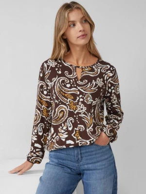 Foto van product Gedessineerd O-vormig T-shirt s.Oliver