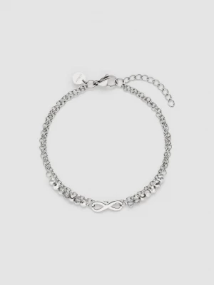Foto van product Gelaagde armband met oneindigheidssymbool s.Oliver zilver