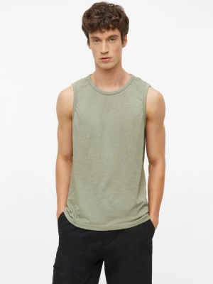 Foto van product Gemêleerde tanktop van katoenmix s.Oliver olijfgroen