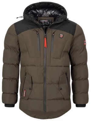 Foto van product Geo Norway Winterjas olijfgroen / gemengde kleuren