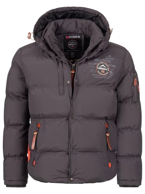Foto van product GEOGRAPHICAL NORWAY Winterjas grijs / donkergrijs / oranje / wit