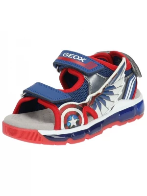 Foto van product GEOX Open schoenen blauw / gemengde kleuren / rood
