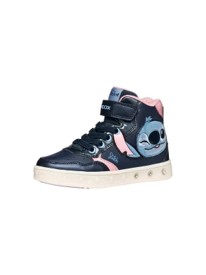 Foto van product GEOX Sneakers 'Hohe Sneaker mit Klettverschluss für Kinder „Skylin Girl“ von Synt.Lea+Pea' blauw
