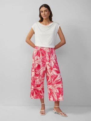 Foto van product Geplisseerde culotte met print all-over en elastische band s.Oliver roze
