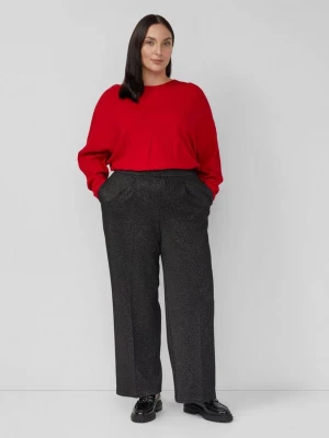 Foto van product Geplooide broek met glittergaren en elastische tailleband s.Oliver zwart