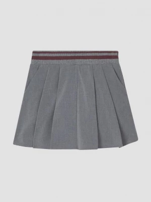 Foto van product Geplooide rok met binnenbroek en geribde tailleband s.Oliver grijs