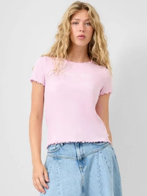 Foto van product Geribd shirt QS roze