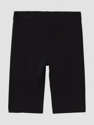 Foto van product Geribde fietsbroek met elastische band s.Oliver zwart