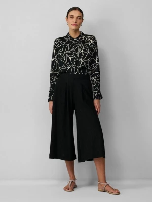 Foto van product Gerimpelde broek met elastische inzet s.Oliver zwart