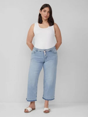 Foto van product Gesneden jeans / Recht model / Halfhoog / Rechte pijp s.Oliver blauw
