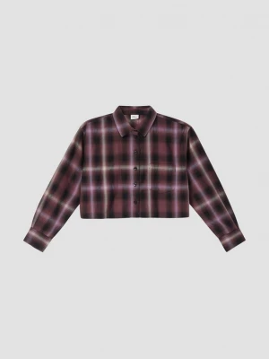 Foto van product Gesneden overhemdblouse met ruitpatroon s.Oliver