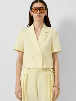 Foto van product Gesnoerde blazer QS geel