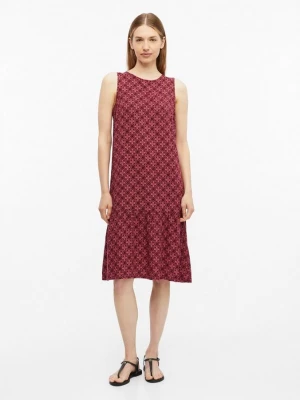 Foto van product Gestreepte jurk van viscose s.Oliver rood