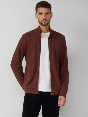 Foto van product Gestructureerd sweatshirt jack met opstaande kraag s.Oliver rood
