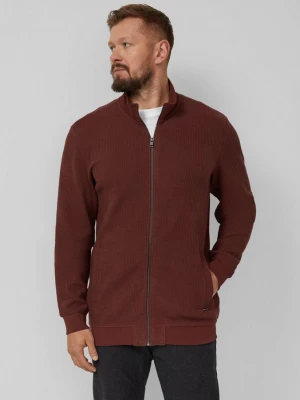 Foto van product Gestructureerd sweatshirt jack met opstaande kraag s.Oliver rood