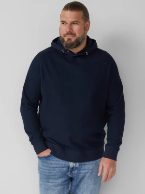 Foto van product Gestructureerd sweatshirt met capuchon en raglanmouwen s.Oliver blauw