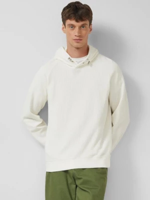 Foto van product Gestructureerd sweatshirt met capuchon en raglanmouwen s.Oliver crème