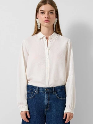 Foto van product Gestructureerde blouse QS crème