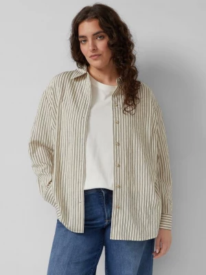 Foto van product Gestructureerde blouse van viscosemix met omslag s.Oliver beżowy