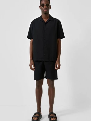 Foto van product Gestructureerde joggershorts QS zwart