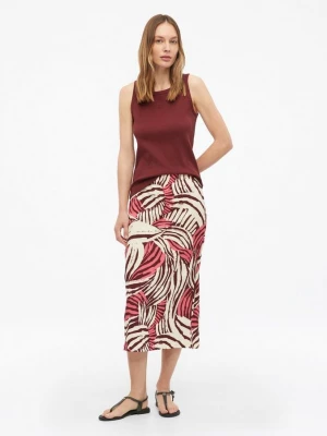 Foto van product Gestructureerde midirok met split en elastische tailleband s.Oliver