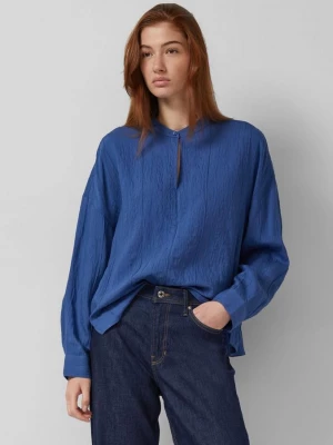 Foto van product Gestructureerde oversized blouse van een viscose-mix s.Oliver blauw