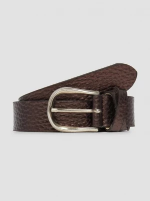 Foto van product Gestructureerde taille riem met gesp in metallic look s.Oliver bruin