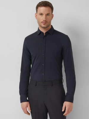 Foto van product Getailleerde pasvorm: Elegant overhemd met lange mouwen van fijne jersey s.Oliver blauw