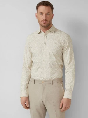 Foto van product Getailleerde pasvorm: gedessineerd overhemd met lange mouwen in comfortstretch s.Oliver beżowy