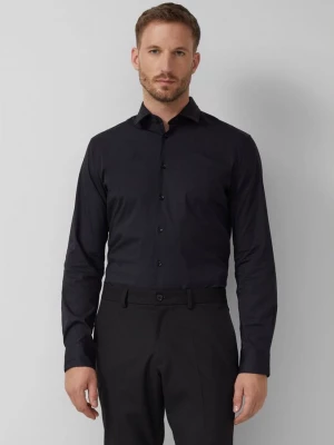 Foto van product Getailleerde pasvorm: shirt met lange mouwen in comfortstretch s.Oliver zwart