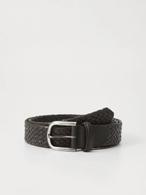 Foto van product Gevlochten riem Anderson's donkergrijs