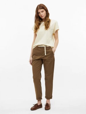 Foto van product Gewassen chino's met riem s.Oliver bruin