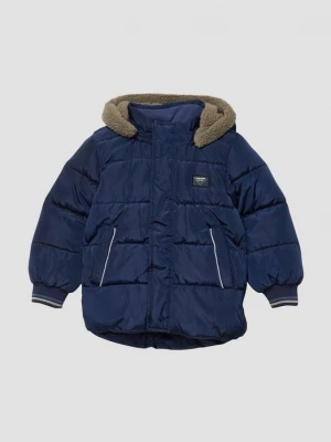 Foto van product Gewatteerd jack met fleece voering en capuchon s.Oliver blauw