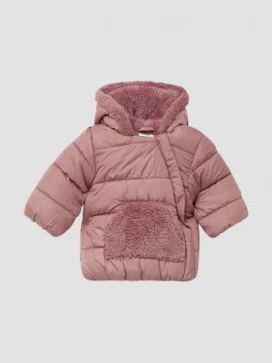 Foto van product Gewatteerd uniseks jack met teddy-pluche s.Oliver roze