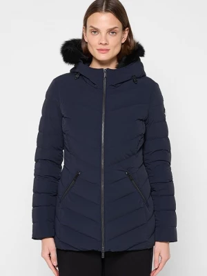 Foto van product Gewatteerde jas Moose Knuckles donkerblauw