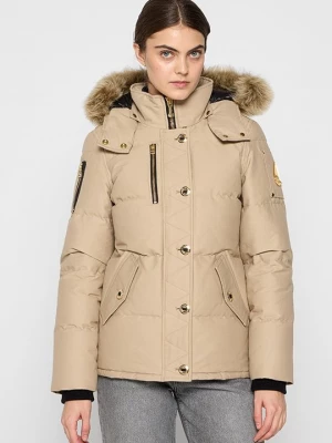 Foto van product Gewatteerde jas Moose Knuckles zandkleur