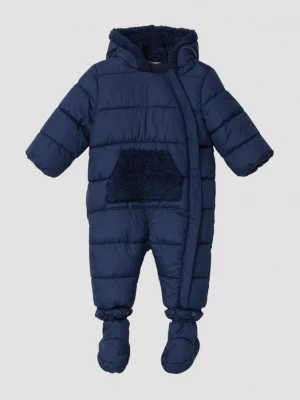 Foto van product Gewatteerde unisex overall met capuchon s.Oliver blauw