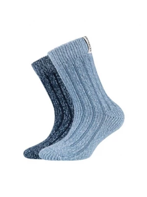 Foto van product Gezellige geribde sokken in een pak van 2 s.Oliver blauw
