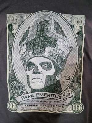 Foto van product Ghost Shirt 'Ghost Papa Emetirus III T-Shirt' grijs
