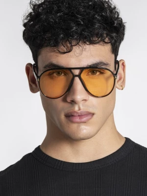 Foto van product Gianni Kavanagh Zonnebril oranje / zwart