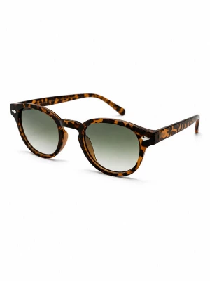 Foto van product Gianni Kavanagh Zonnebril 'Solan' cognac / jade groen / zwart